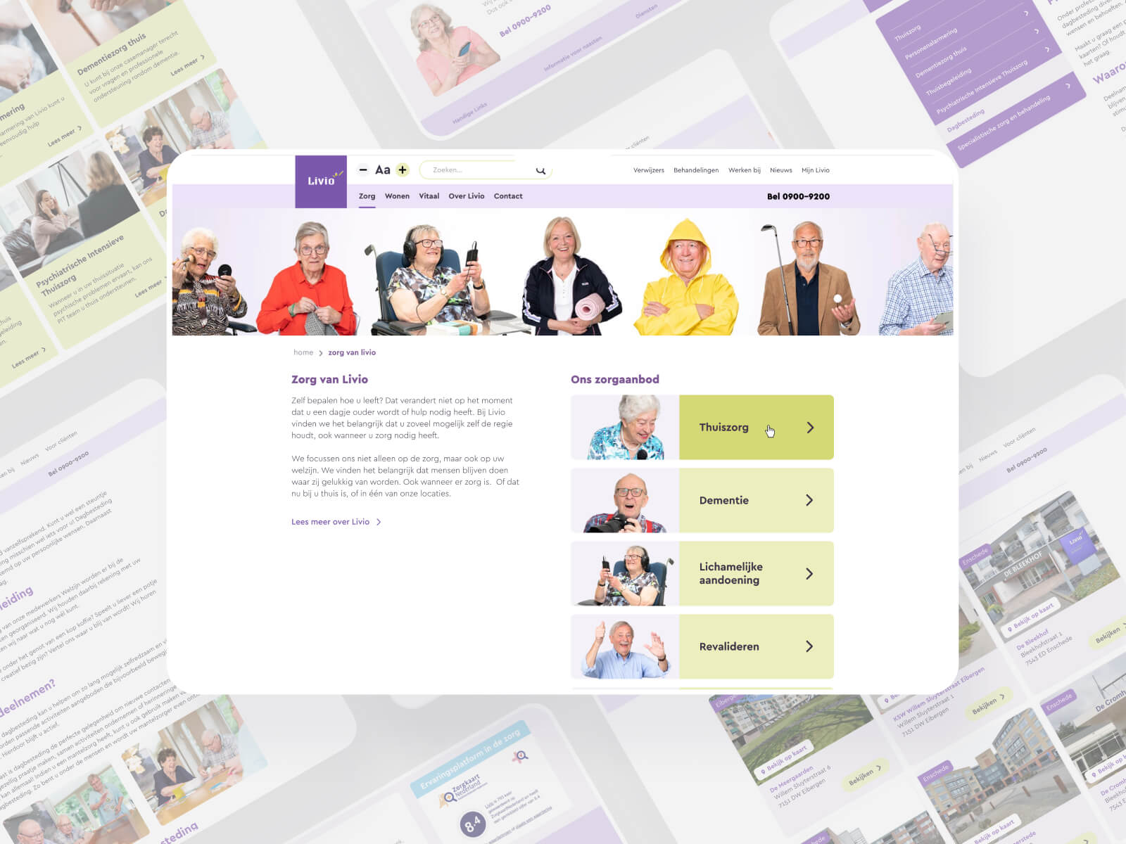 Maatwerk Website Livio